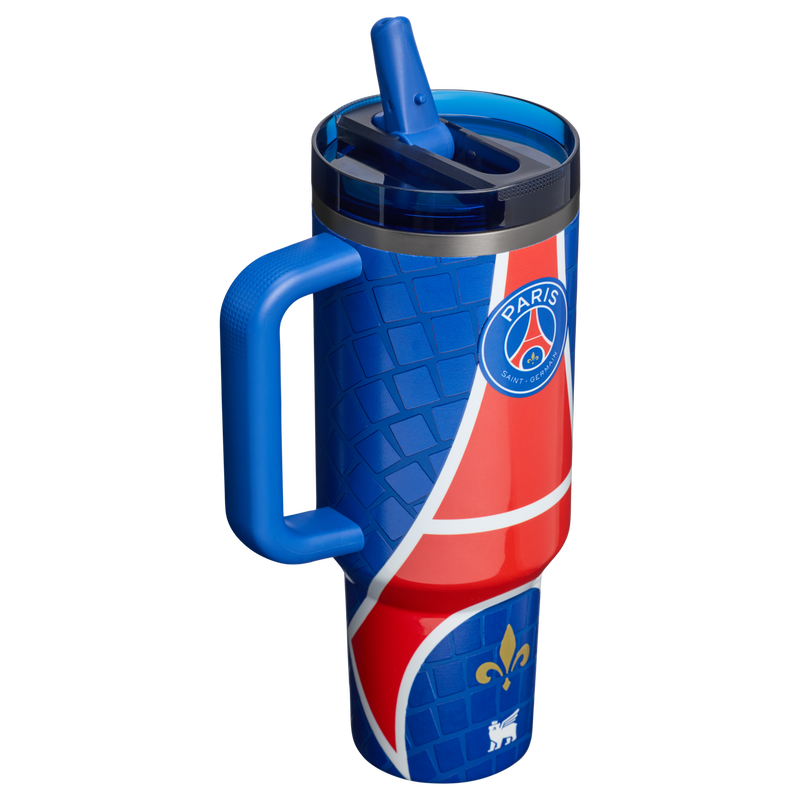 Stanley 1913 Stanley 1913 x Paris Saint-Germain Quencher® H2.0 ProTour Flip Straw Tumbler 40 OZ 1.18 L in PSG Nouveau | Back View