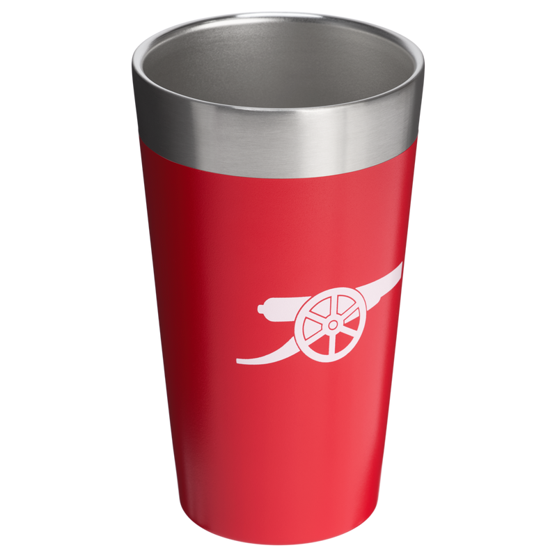 Stanley 1913 Stanley 1913 x Arsenal Adventure Stacking Tumbler 16 OZ 0.47 L in Arsenal DNA Red | Back View
