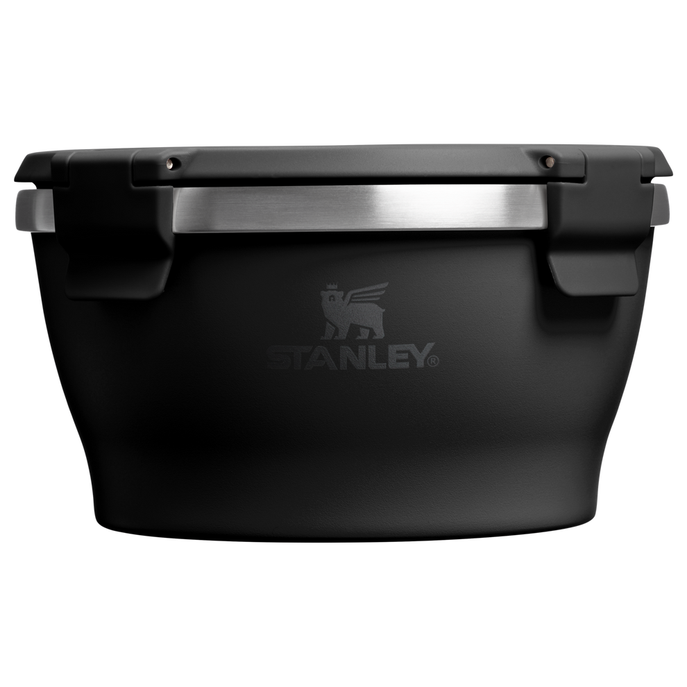 Stanley 1913 Adventure Fresh-To-Table Food Bowl 1 QT 0.94 L in Black 2.0 | Front View