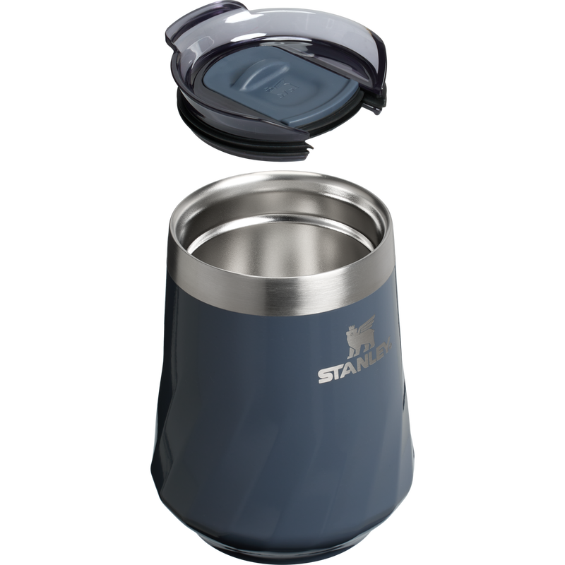 Stanley 1913 The Textured Wine Tumbler 11 OZ 0.32 L in Twilight Gloss | Cross Section View
