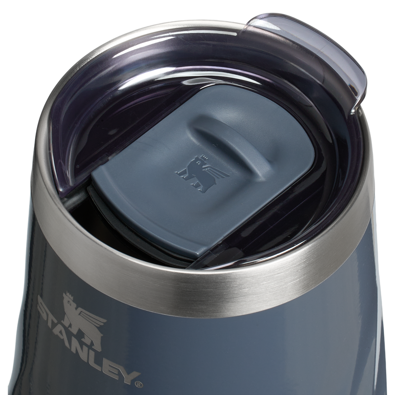 Stanley 1913 The Textured Wine Tumbler 11 OZ 0.32 L in Twilight Gloss | Lid Detailed View