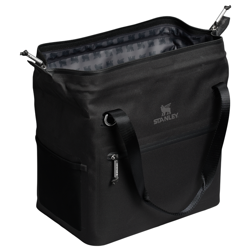 Stanley 1913 The All Day Julienne Midi Cooler 12 QT 11.3 L in Black | Open View