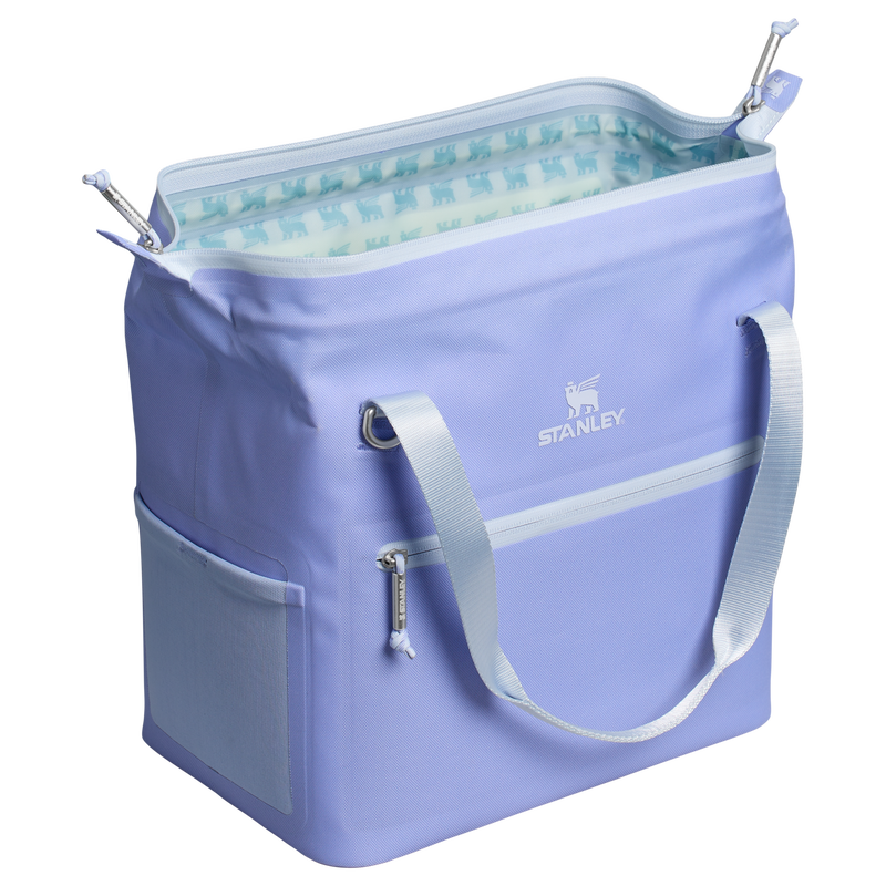 Stanley 1913 The All Day Julienne Midi Cooler 12 QT 11.3 L in Hydrangea | Open View