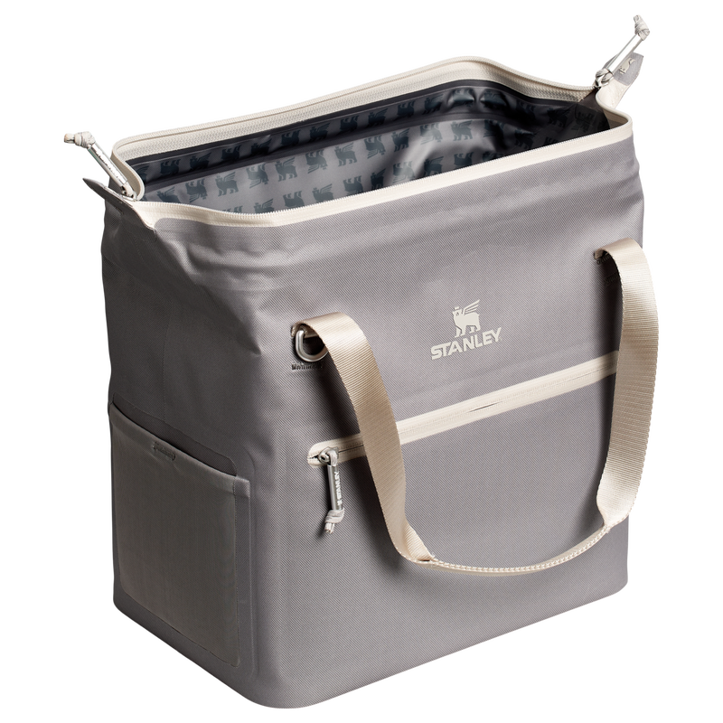 Stanley 1913 The All Day Julienne Midi Cooler 12 QT 11.3 L in Stone | Open View