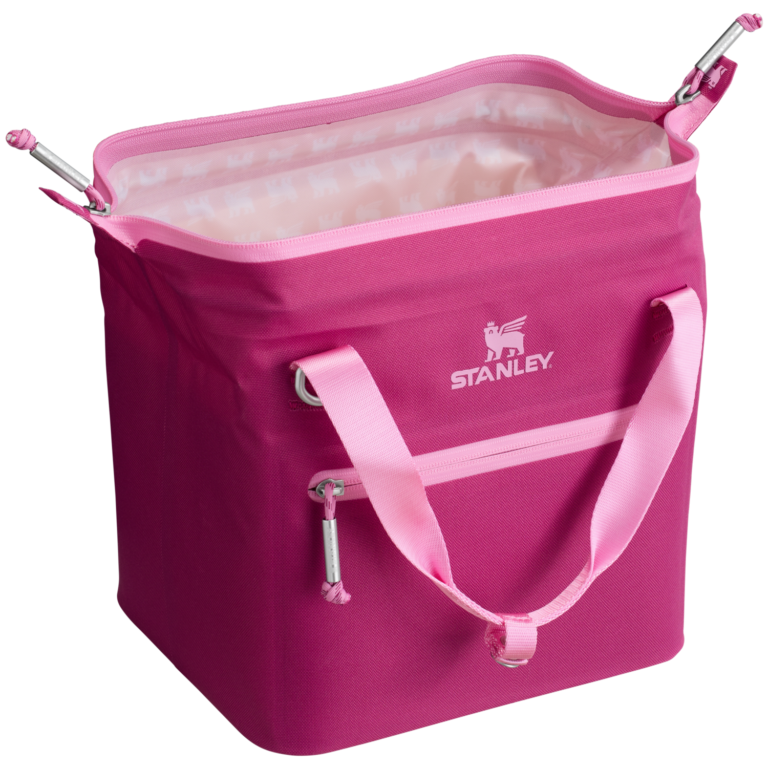 Stanley 1913 The All Day Julienne Mini Cooler 10 Can 7.4 QT 7.0 L in Fuchsia | View 2