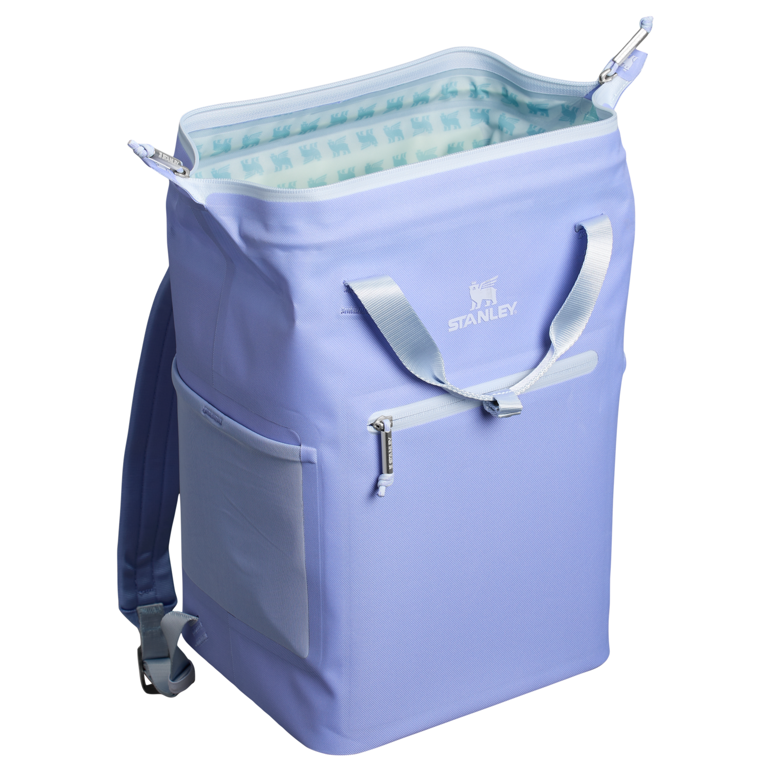 Stanley 1913 The All Day Madeleine Mini Cooler Backpack 14 QT 13.2 L in Hydrangea | View 1
