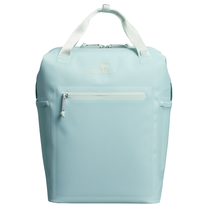 Stanley 1913 The All Day Madeleine Mini Cooler Backpack 14 QT 13.2 L in Seafoam