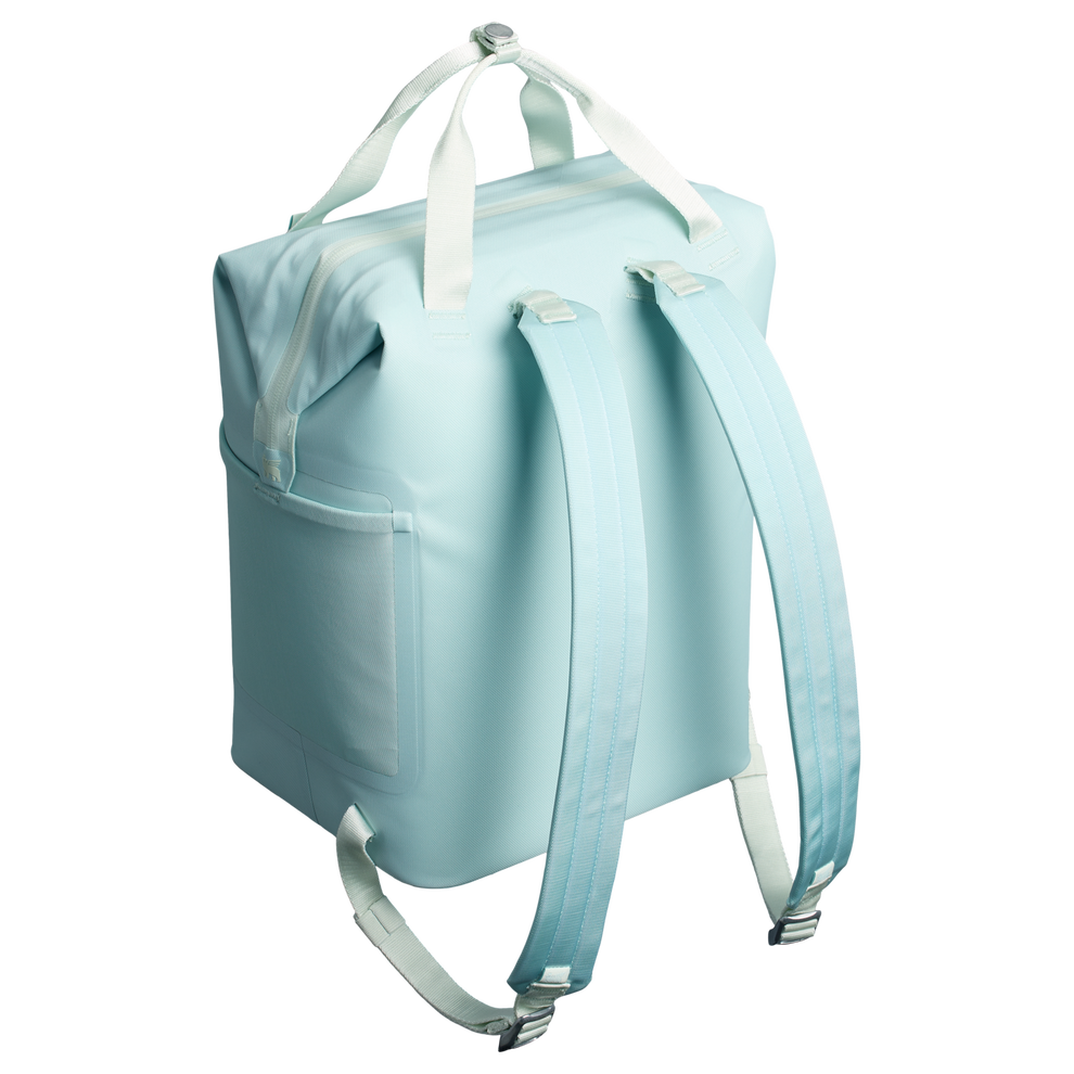Stanley 1913 The All Day Madeleine Mini Cooler Backpack 14 QT 13.2 L in Seafoam