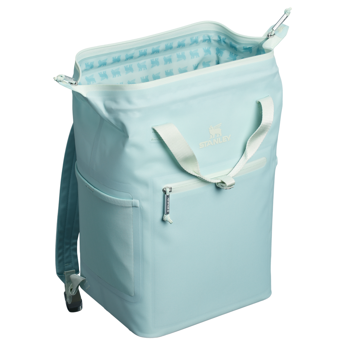Stanley 1913 The All Day Madeleine Mini Cooler Backpack 14 QT 13.2 L in Seafoam