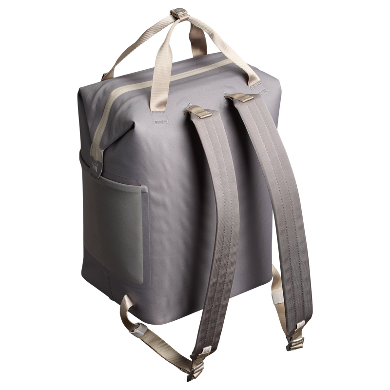 Stanley 1913 The All Day Madeleine Mini Cooler Backpack 14 QT 13.2 L in Stone | Back View