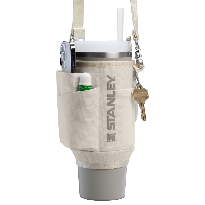 Stanley 1913 The All Day 30 OZ Quencher Carry-All 0.89 L in Cream | Detailed View