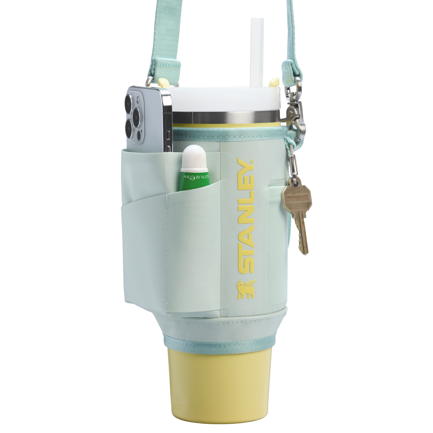 Stanley 1913 The All Day 30 OZ Quencher Carry-All 0.89 L in Mist | Detailed View