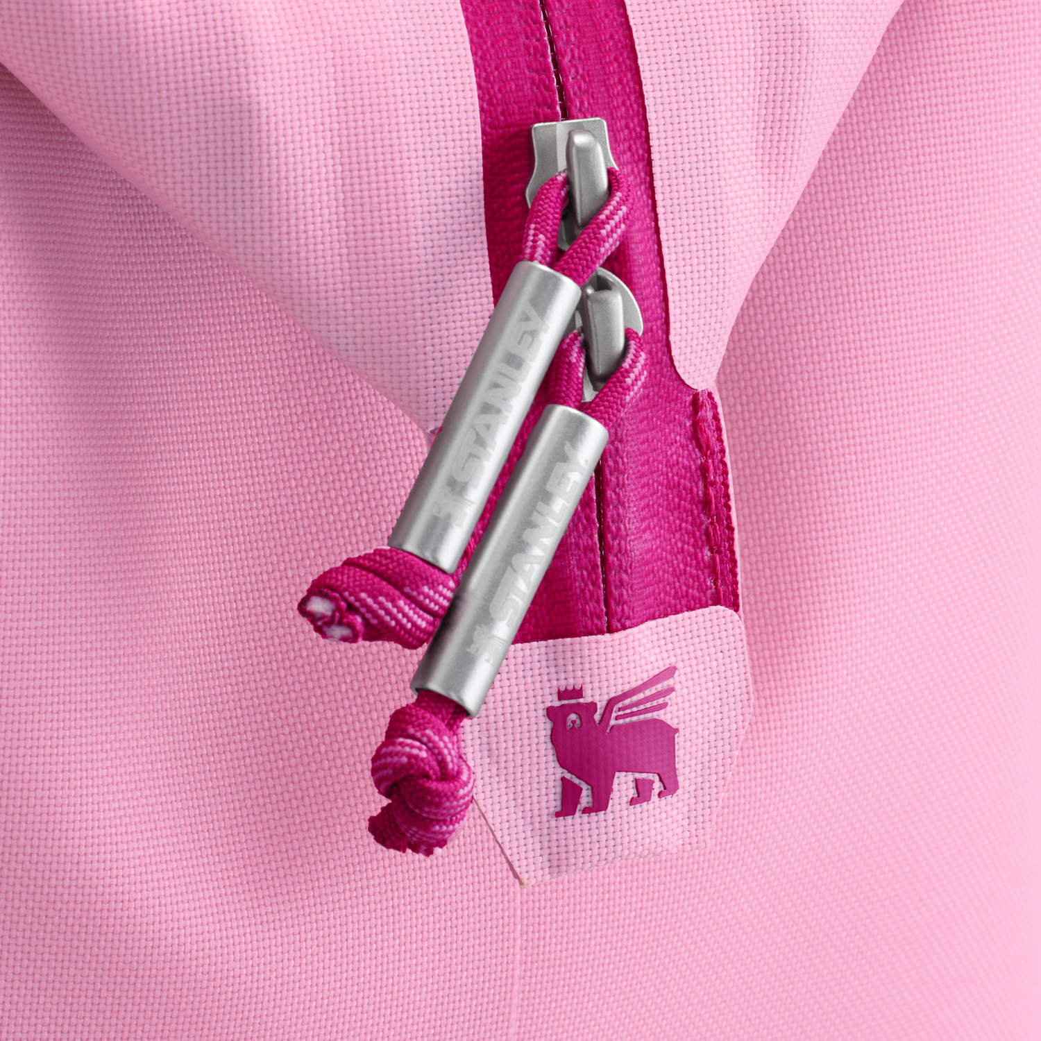Stanley 1913 The All Day Madeleine Midi Cooler Backpack 20 Can 14.8 QT 14.0 L in Peony | View 4
