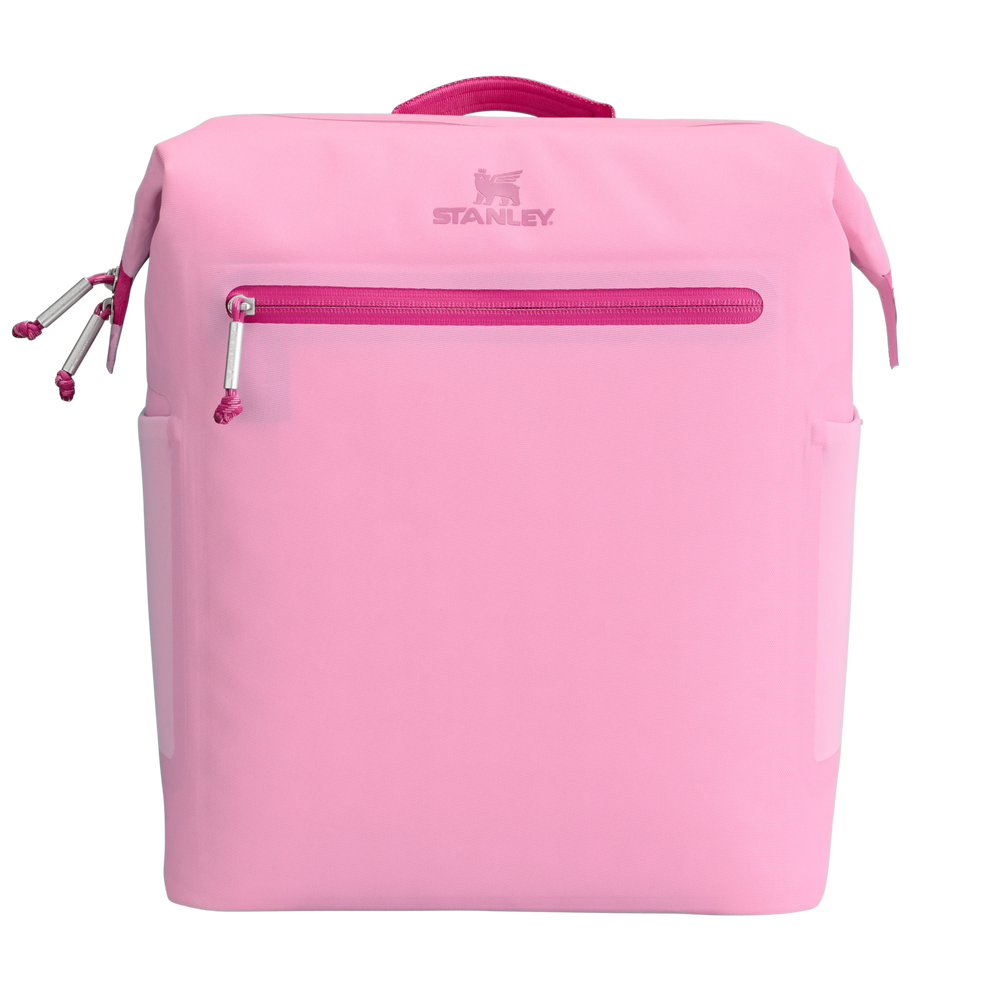 Stanley 1913 The All Day Madeleine Midi Cooler Backpack 20 Can 14.8 QT 14.0 L in Peony