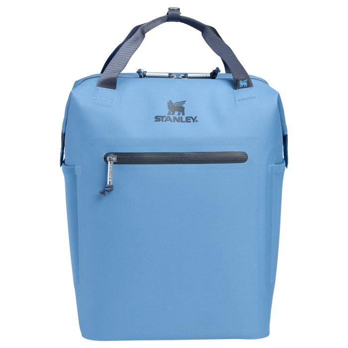 Stanley 1913 The All Day Madeleine Mini Cooler Backpack 14 QT 13.2 L in Blue Sky