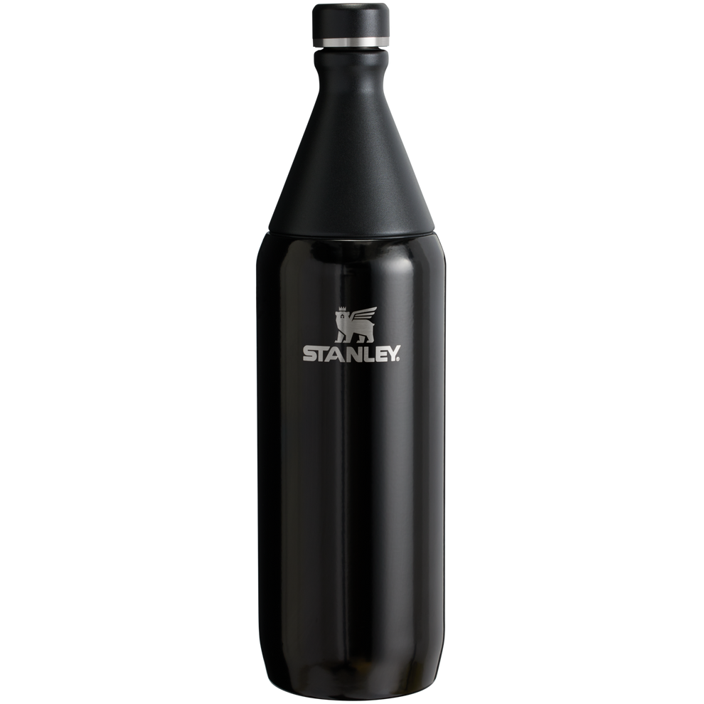Stanley 1913 All Day Slim Bottle 34 oz 1 L in Black Gloss