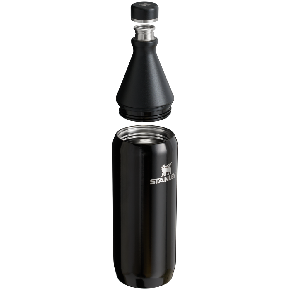 Stanley 1913 All Day Slim Bottle 34 oz 1 L in Black Gloss