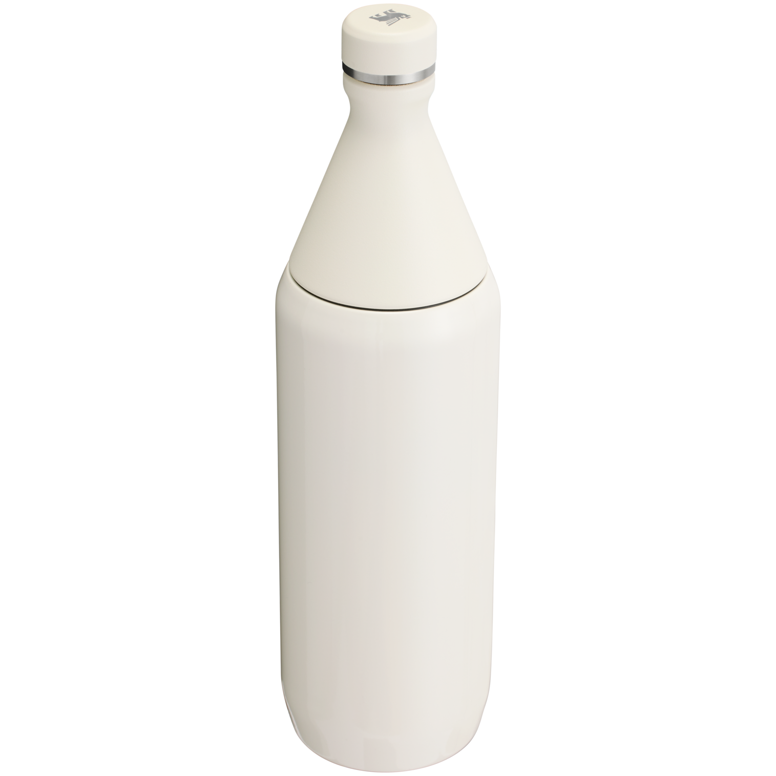 Stanley Leak Proof 34 OZ All Day Slim Bottle  with removable collar in Cream Gloss