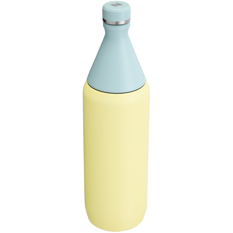 Stanley 1913 All Day Slim Bottle 34 OZ 1 L in Pomelo | Back View
