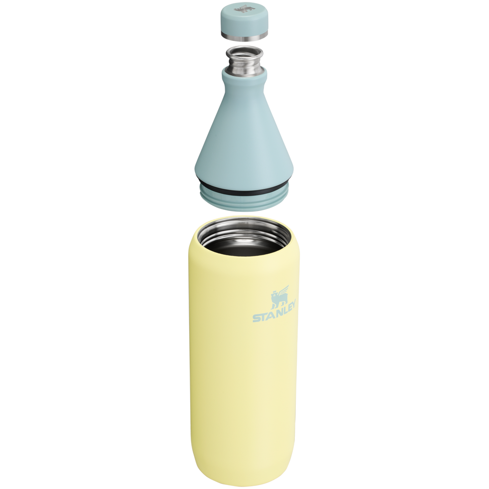 Stanley Leak Proof 34 OZ All Day Slim Bottle  with removable collar in Pomelo 