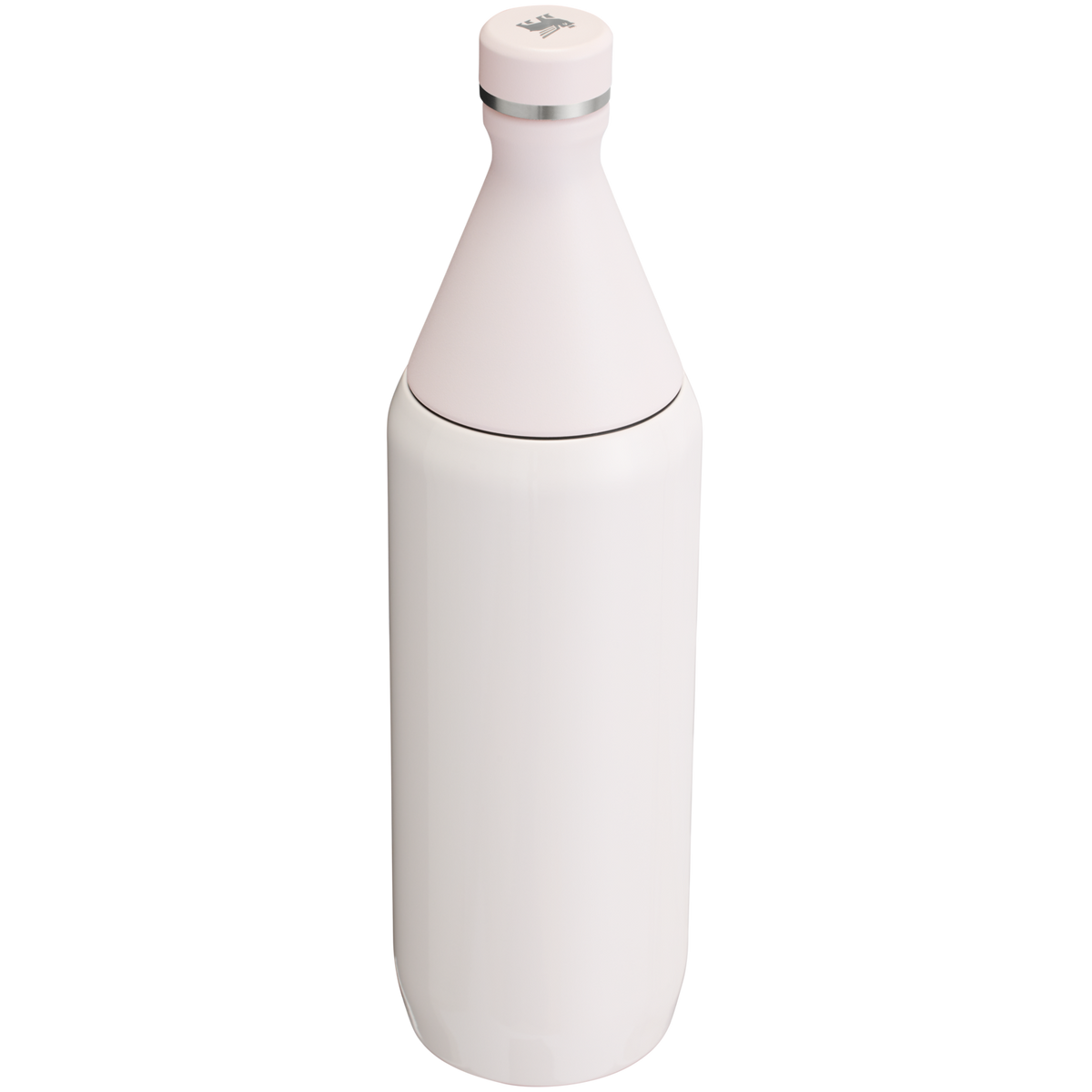 Stanley 1913 All Day Slim Bottle 34 OZ 1 L in Rose Quartz | Back View