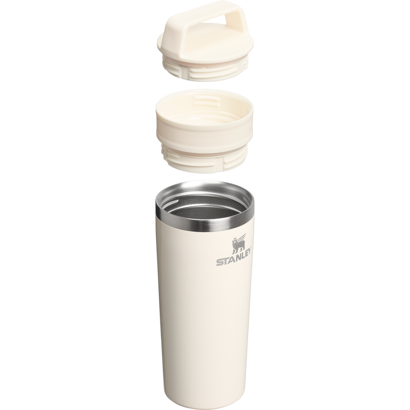 Stanley 1913 The Café-To-Go Travel Mug 16 OZ 0.47 L in Cream Gloss | Cross Section View