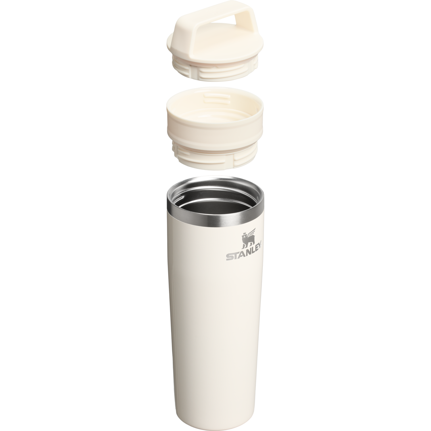 Stanley 1913 The Café-To-Go Travel Mug 20 OZ 0.59 L in Cream Gloss | View 4