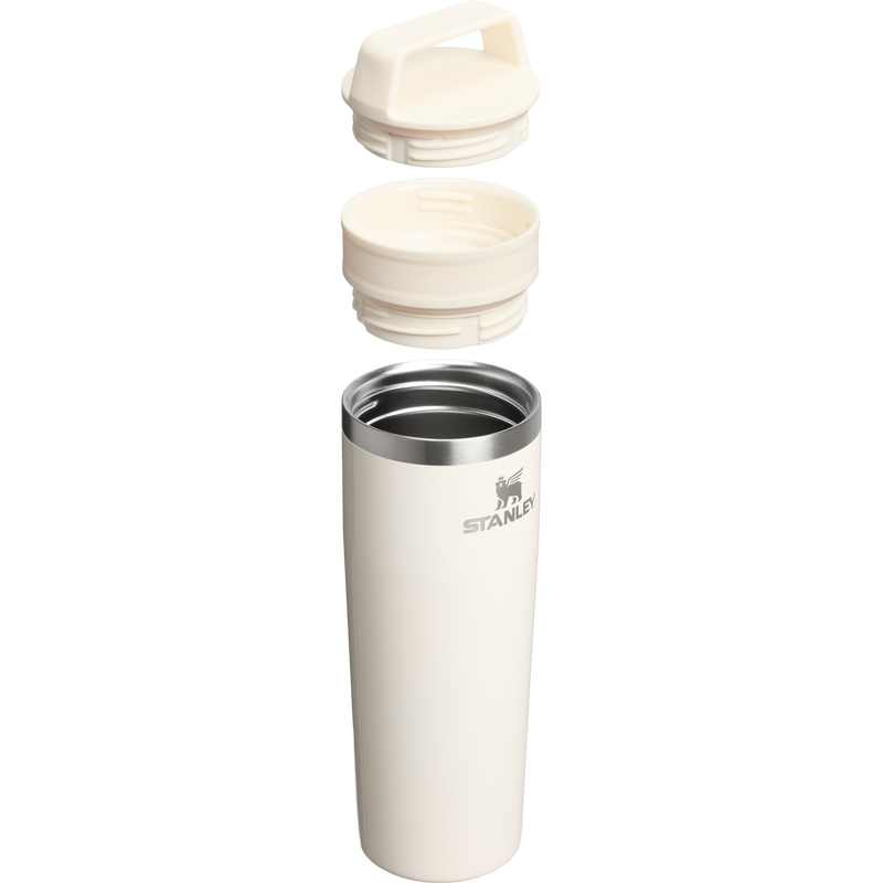 Stanley 1913 The Café-To-Go Travel Mug 20 OZ 0.59 L in Cream Gloss | Cross Section View