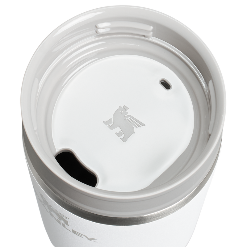 Stanley 1913 The Café-To-Go Travel Mug 20 OZ 0.59 L in Frost | Lid Detailed View