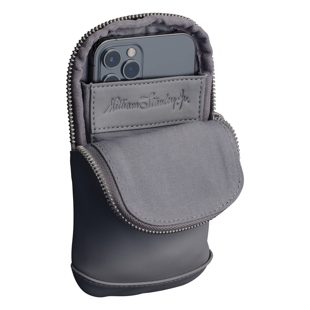 Stanley 1913 The Stanley Cross Bottle Essentials Case Midi in Stone | Open View