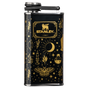 Swatch for Stanley 1913 Halloween Easy-Fill Wide Mouth Flask 8 OZ 0.24 L in Black Magic | Front View
