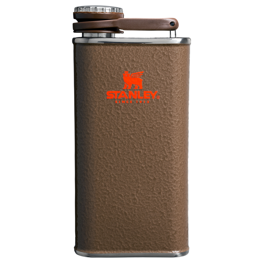 Stanley 1913 The Post Malone x Stanley Easy Fill Flask 8 OZ 0.24 L in Post Malone Hammertone Coyote Brown | View 1