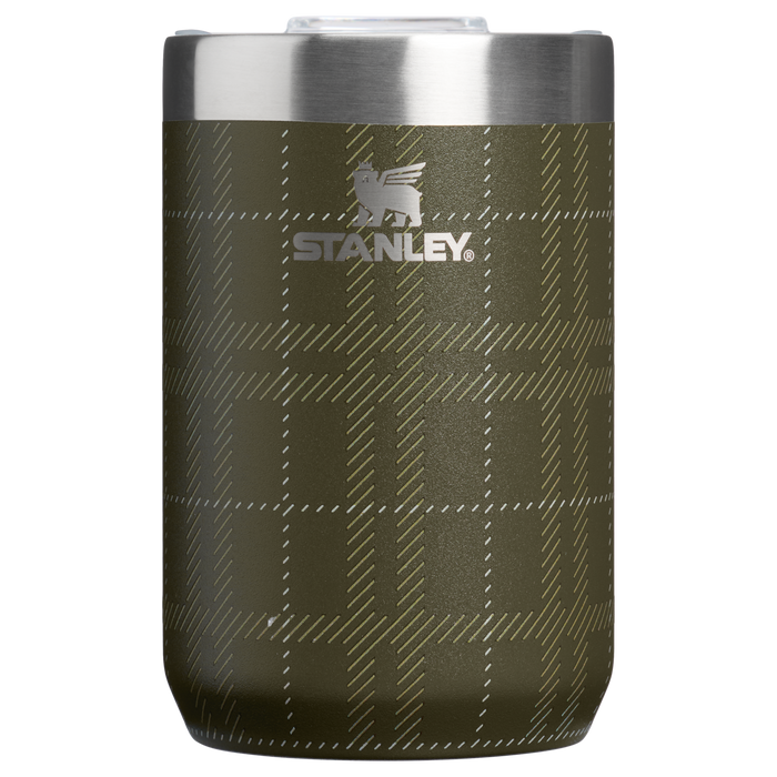 Stanley 1913 The Everyday Camp Cup 12 OZ 0.35 L in Peat Moss Plaid | Front View