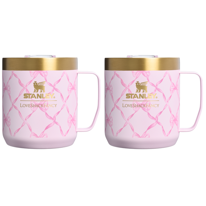 Stanley 1913 x LoveShackFancy Holiday Everyday Camp Mug Set | 12 OZ | 0.35 L