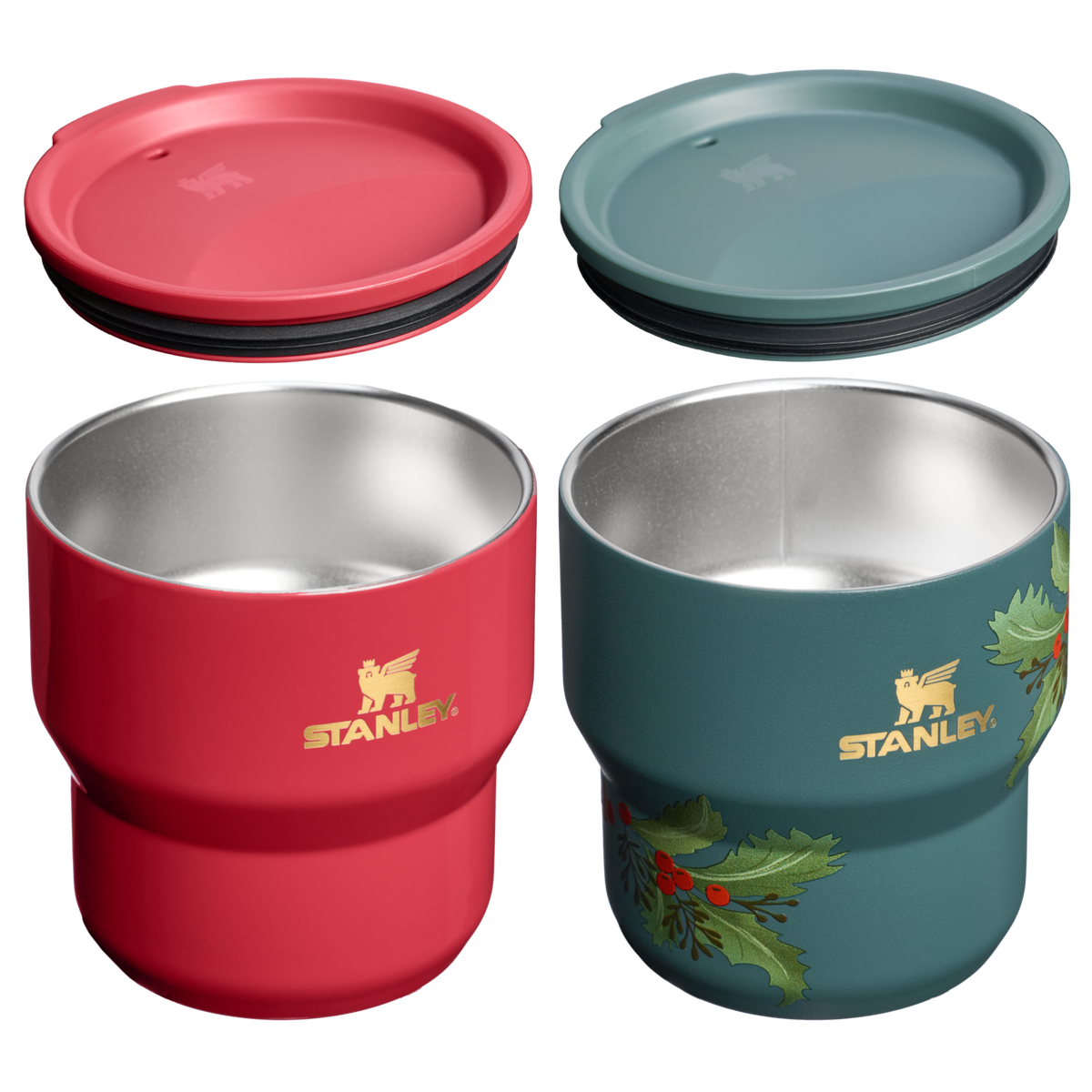 The Cheers & Cheer Stay-Hot Stacking Cup 2-Piece Set | 10 OZ | 0.30 L
