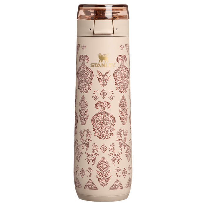 Stanley 1913 Stanley 1913 x Nest FlowState™ Spring Bottle 20 OZ 0.59 L in Deepa Brown Sugar | Front View