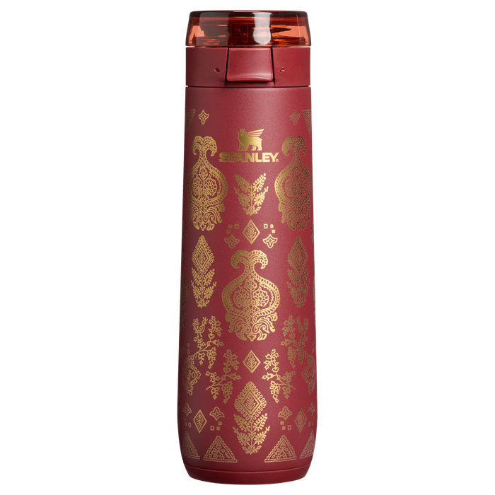 Stanley 1913 Stanley 1913 x Nest FlowState™ Spring Bottle 20 OZ 0.59 L in Deepa Rose | Front View