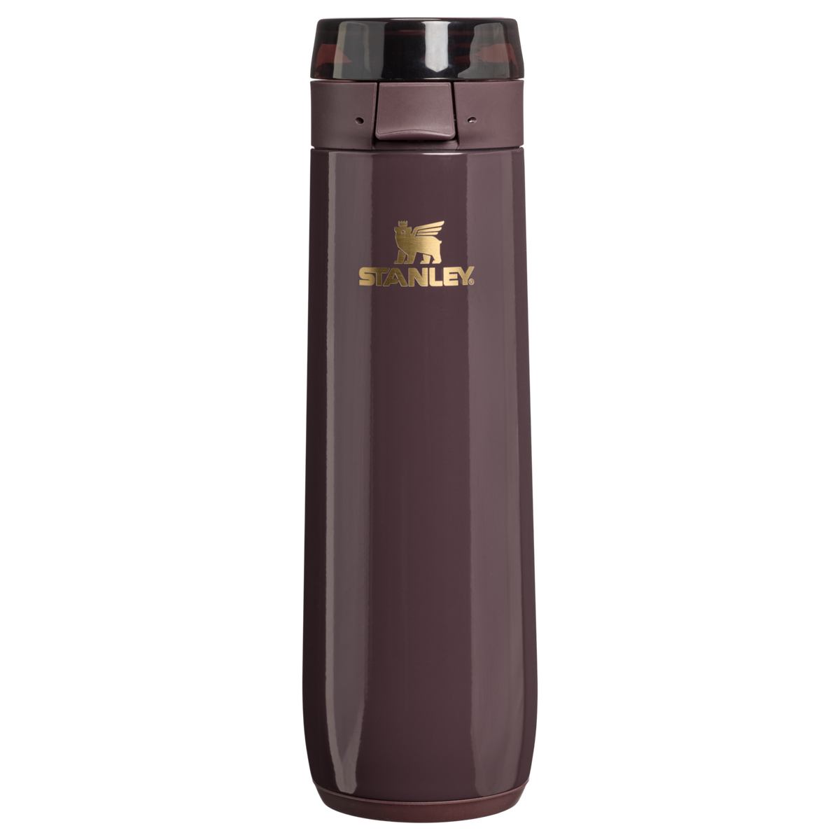 Stanley 1913 The Flowstate™ Spring Bottle 20 OZ 0.59 L in Fig Gloss | Front View