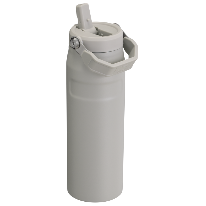 Stanley 1913 The IceFlow™ Bottle with Flip Straw Lid 24 oz 0.71 L in Ash | Back View
