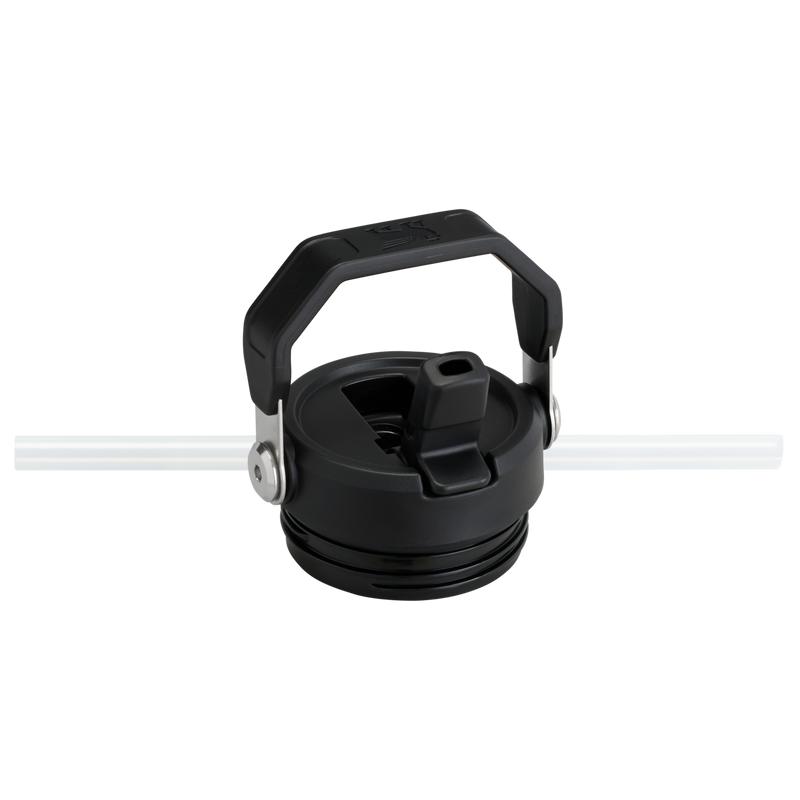 Stanley 1913 The IceFlow™ Bottle with Flip Straw Lid 24 oz 0.71 L in Black 2.0 | Lid Detailed View