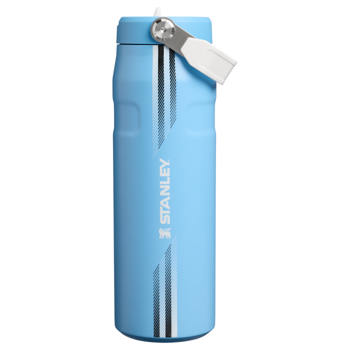 Stanley 1913 Country Collection IceFlow™ Aerolight Flip Straw Bottle 24 OZ 0.71 L in Team Light Blue White