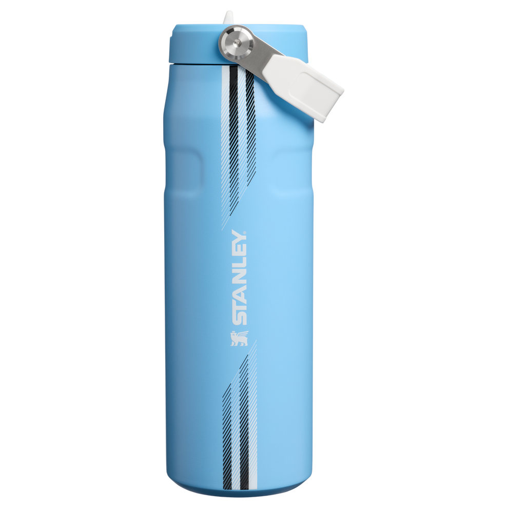 Stanley 1913 Country Collection IceFlow™ Aerolight Flip Straw Bottle 24 OZ 0.71 L in Team Light Blue White
