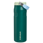 Swatch for Stanley 1913 The IceFlow™ Bottle with Flip Straw Lid 24 OZ 0.71 L - Stanley Create in Emerald Honeydew