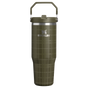 Swatch for Stanley 1913 The IceFlow® 2.0 Flip Straw Tumbler 30 OZ 0.89 L in Peat Moss Plaid | Front View