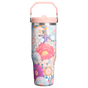 Swatch for Stanley 1913 The IceFlow™ Flip Straw Tumbler 30 OZ 0.89 L in Sorbet Wildflower