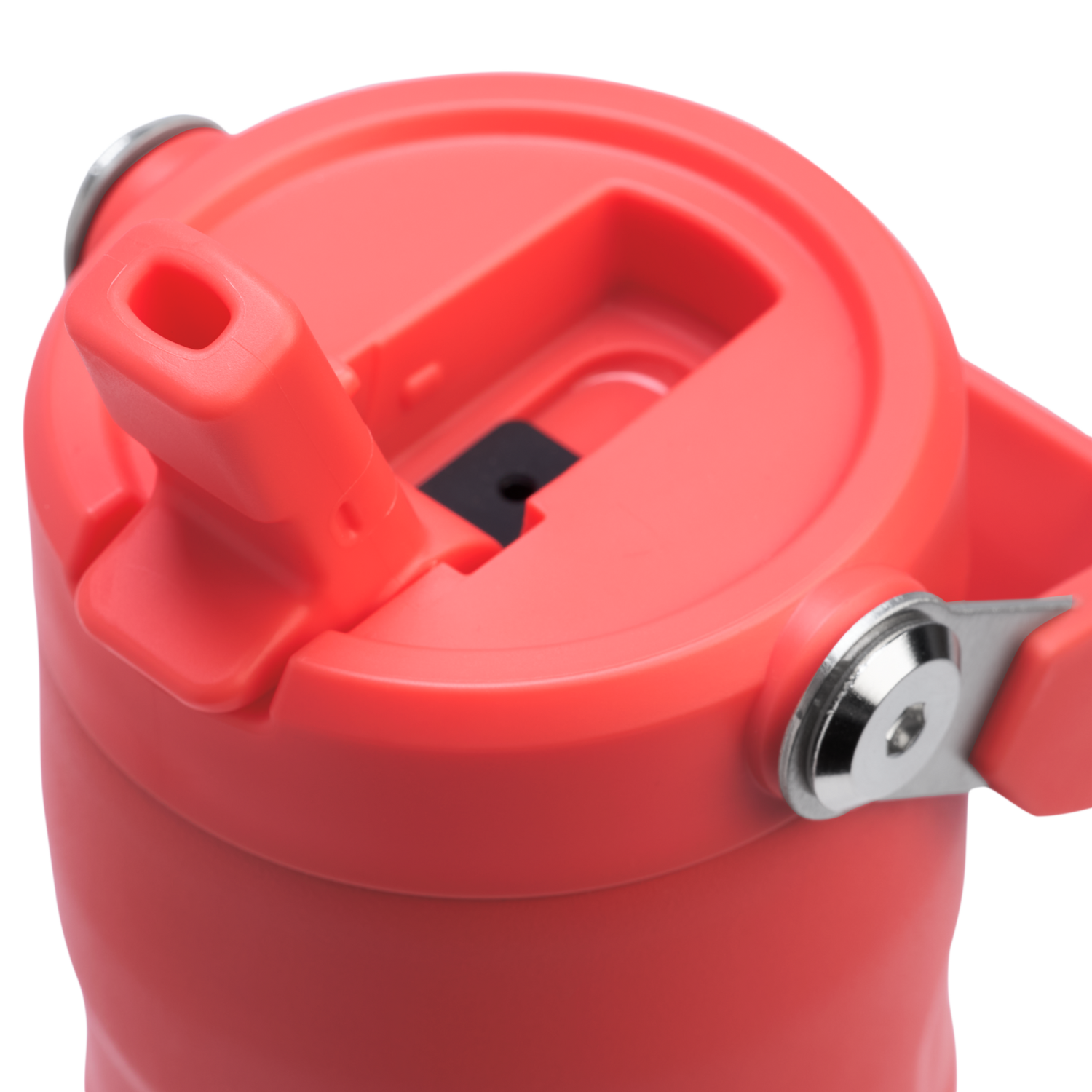 Stanley 1913 The IceFlow™ Bottle with Flip Straw Lid 16 OZ 0.47 L in Hot Coral | View 2