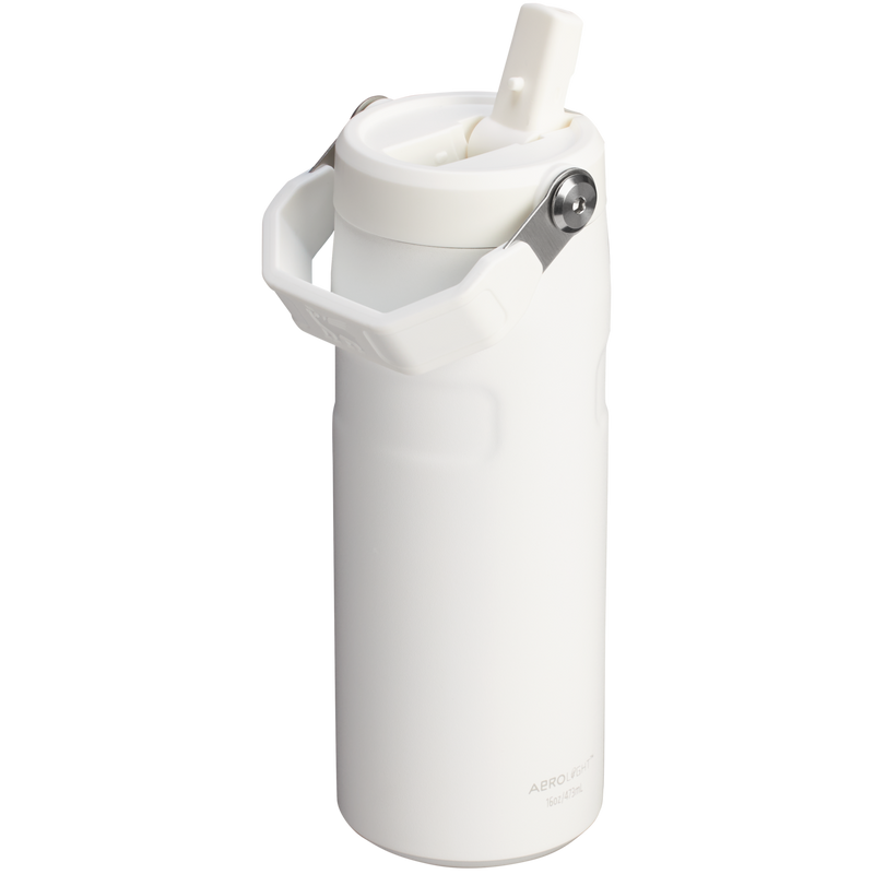 Stanley 1913 The IceFlow™ Bottle with Flip Straw Lid 16 OZ 0.47 L in Frost | Back View
