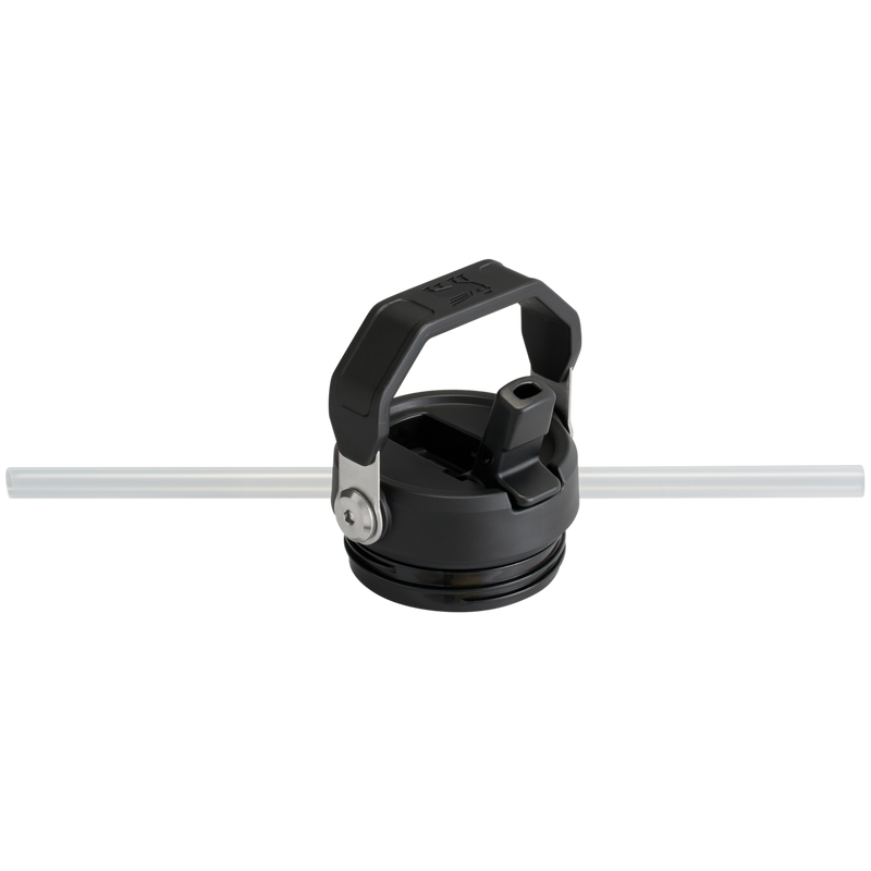 Stanley 1913 The IceFlow™ Bottle with Flip Straw Lid 50 OZ1.47 L in Black 2.0 | Lid Detailed View