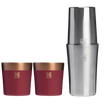The Stanley Lifted Spirits Prismatic Craft Cocktail Set In Gilded Pomegranate Red