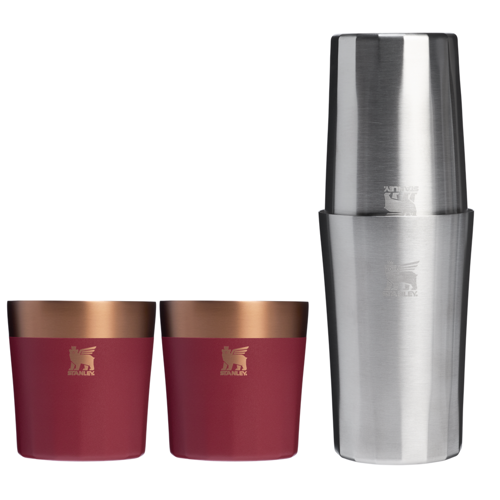 Stanley 1913 The Lifted Spirits Prismatic™ Craft Cocktail Set 6 OZ & 12 OZ in Gilded Pomegranate
